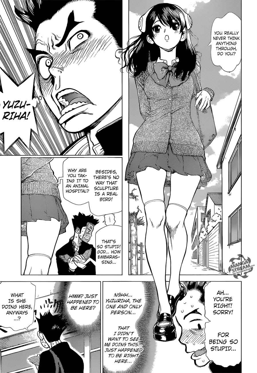 Dr. Stone Manga Chapter 1 page 21 - Stone World scene