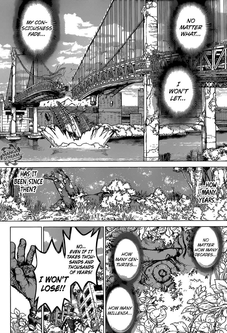 Dr. Stone Manga Chapter 1 page 26 - Stone World scene