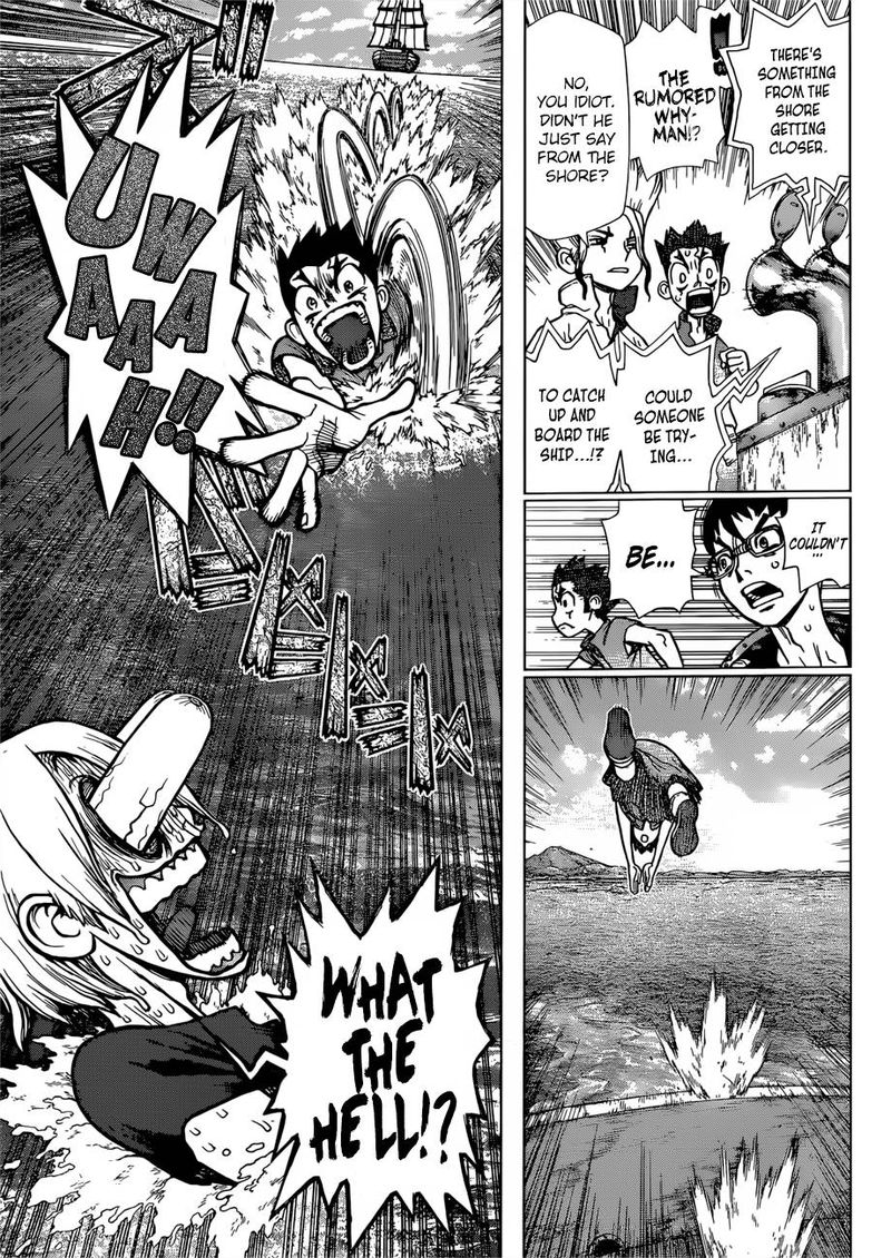 Dr. Stone Manga Chapter 100 page 19 - Origin of the 100 Tales scene