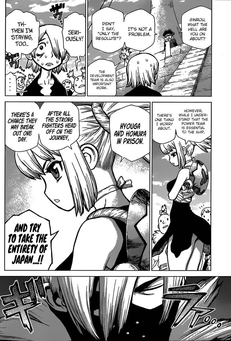 Dr. Stone Manga Chapter 100 page 9 - Origin of the 100 Tales scene