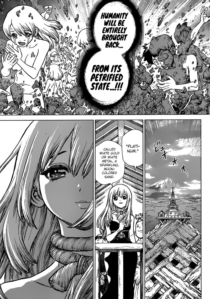 Dr. Stone Manga Chapter 101 page 11 - Treasure Chest scene