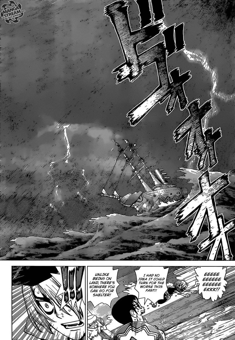 Dr. Stone Manga Chapter 102 page 12 - Perseus, Ship of Science scene