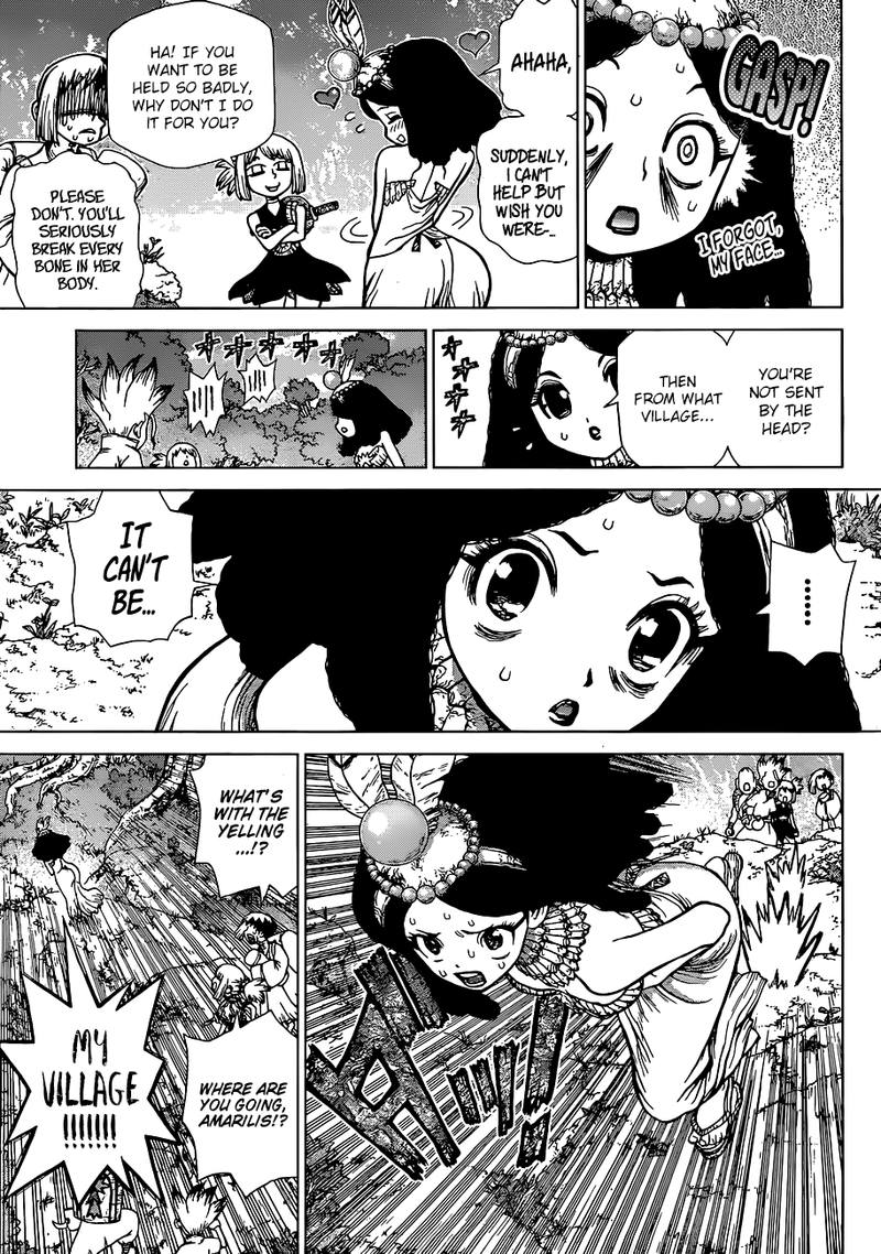 Dr. Stone Manga Chapter 105 page 11 - The Island's Greatest Beauty scene