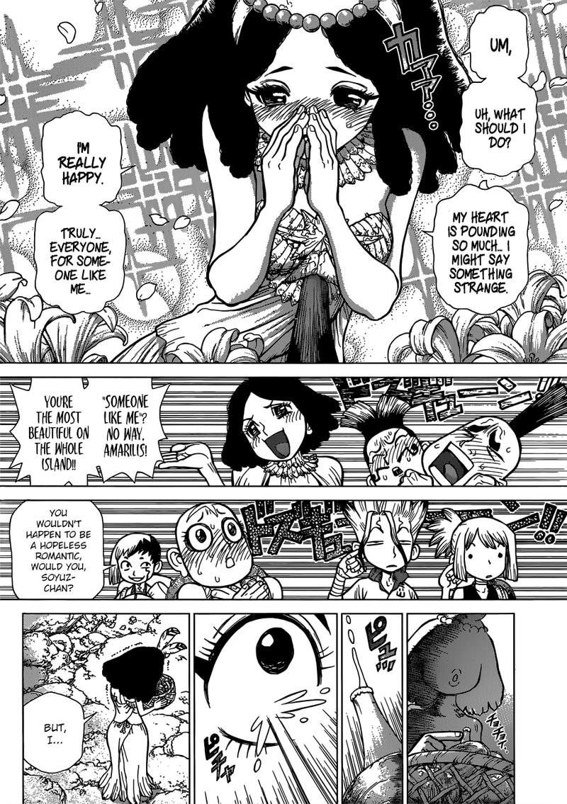 Dr. Stone Manga Chapter 105 page 4 - The Island's Greatest Beauty scene