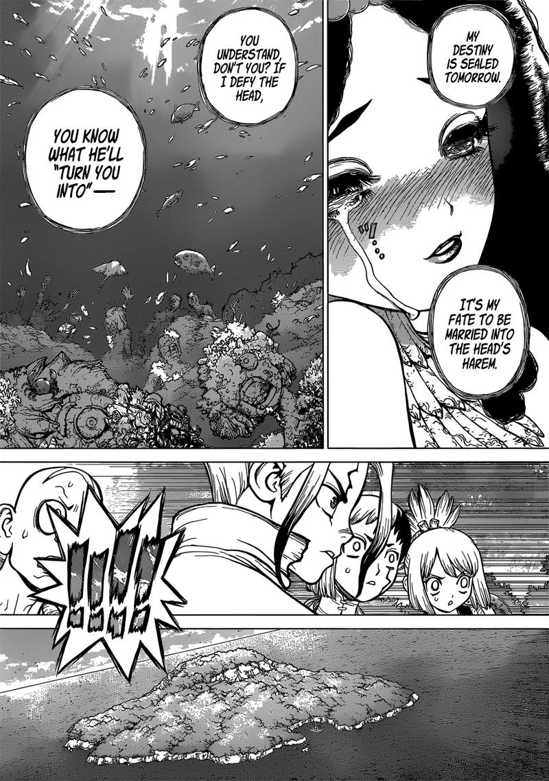 Dr. Stone Manga Chapter 105 page 5 - The Island's Greatest Beauty scene