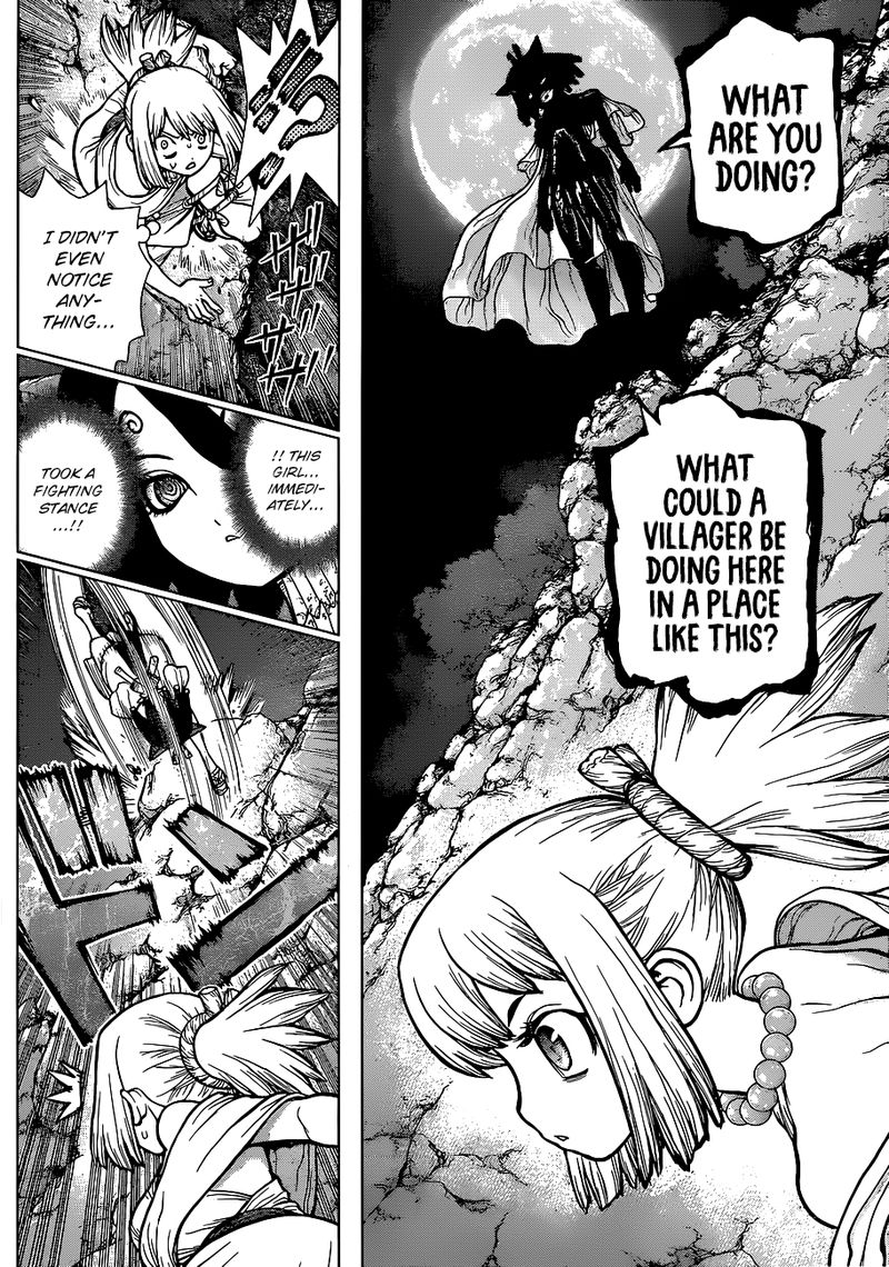 Dr. Stone Manga Chapter 107 page 10 - Ace in the Hole on the Ship of Science scene