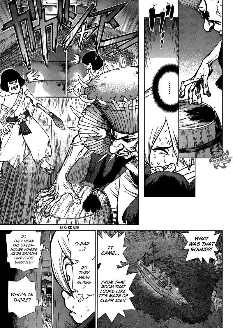 Dr. Stone Manga Chapter 108 page 16 - Double Ace in the Hole scene