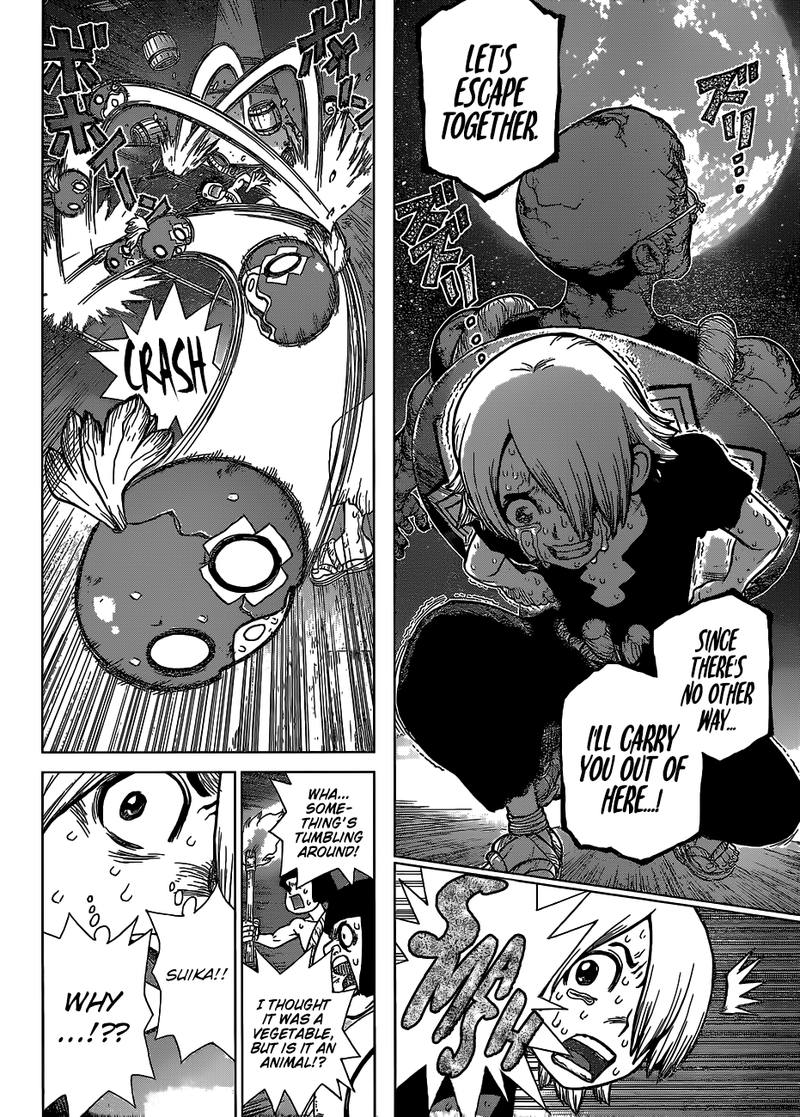 Dr. Stone Manga Chapter 109 page 6 - Great Escape scene