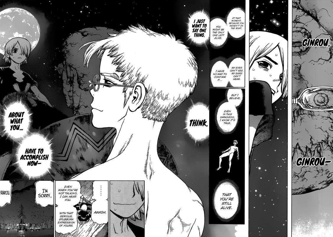 Dr. Stone Manga Chapter 109 page 8 - Great Escape scene