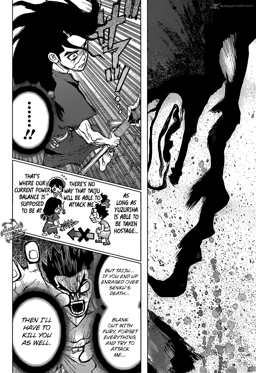 Dr. Stone Manga Chapter 11 page 5 - Weapon of Science scene