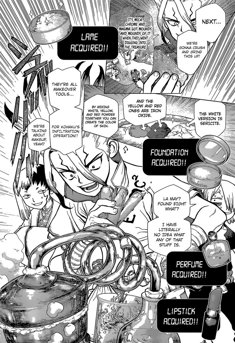 Dr. Stone Manga Chapter 110 page 12 - Beautiful Science scene