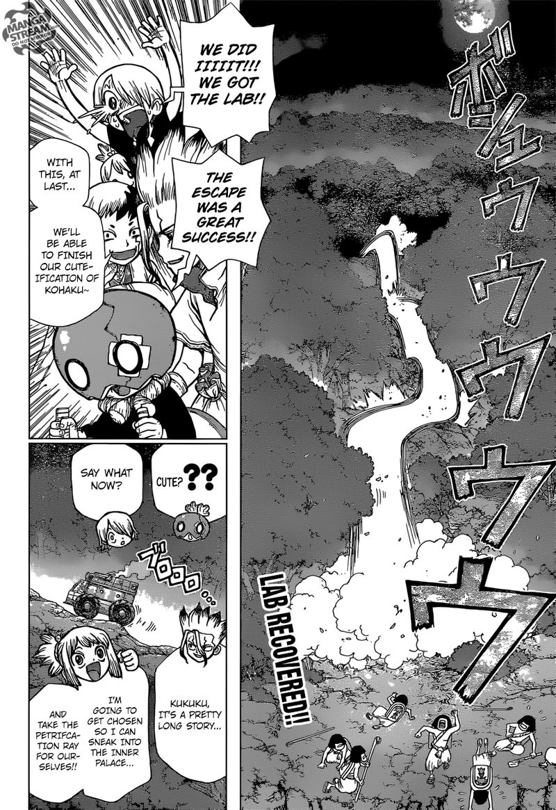 Dr. Stone Manga Chapter 110 page 2 - Beautiful Science scene