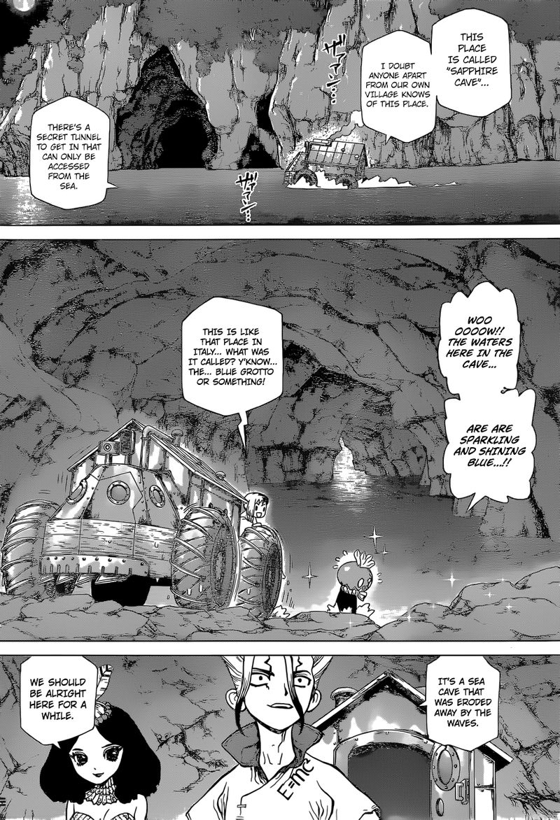 Dr. Stone Manga Chapter 110 page 4 - Beautiful Science scene