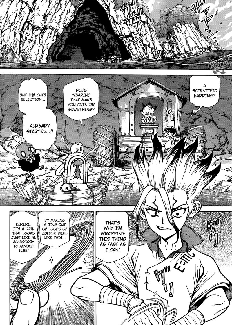 Dr. Stone Manga Chapter 111 page 12 - Science Wars scene