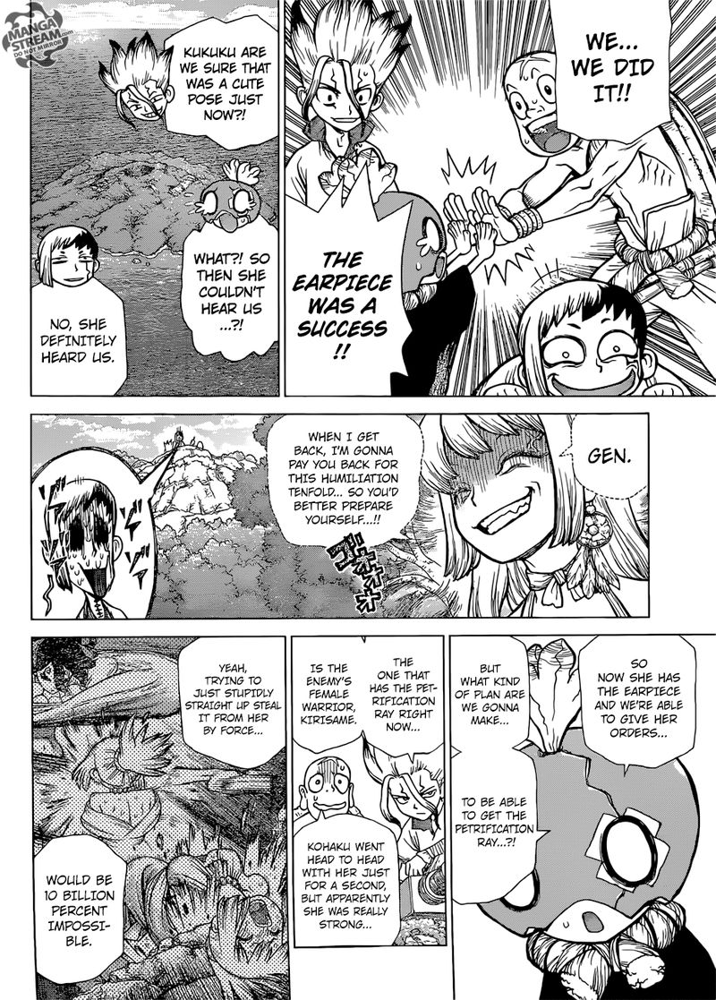 Dr. Stone Manga Chapter 111 page 18 - Science Wars scene