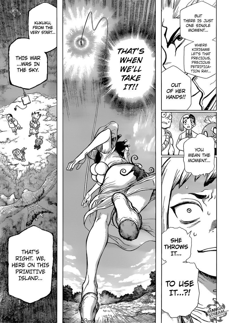 Dr. Stone Manga Chapter 111 page 19 - Science Wars scene