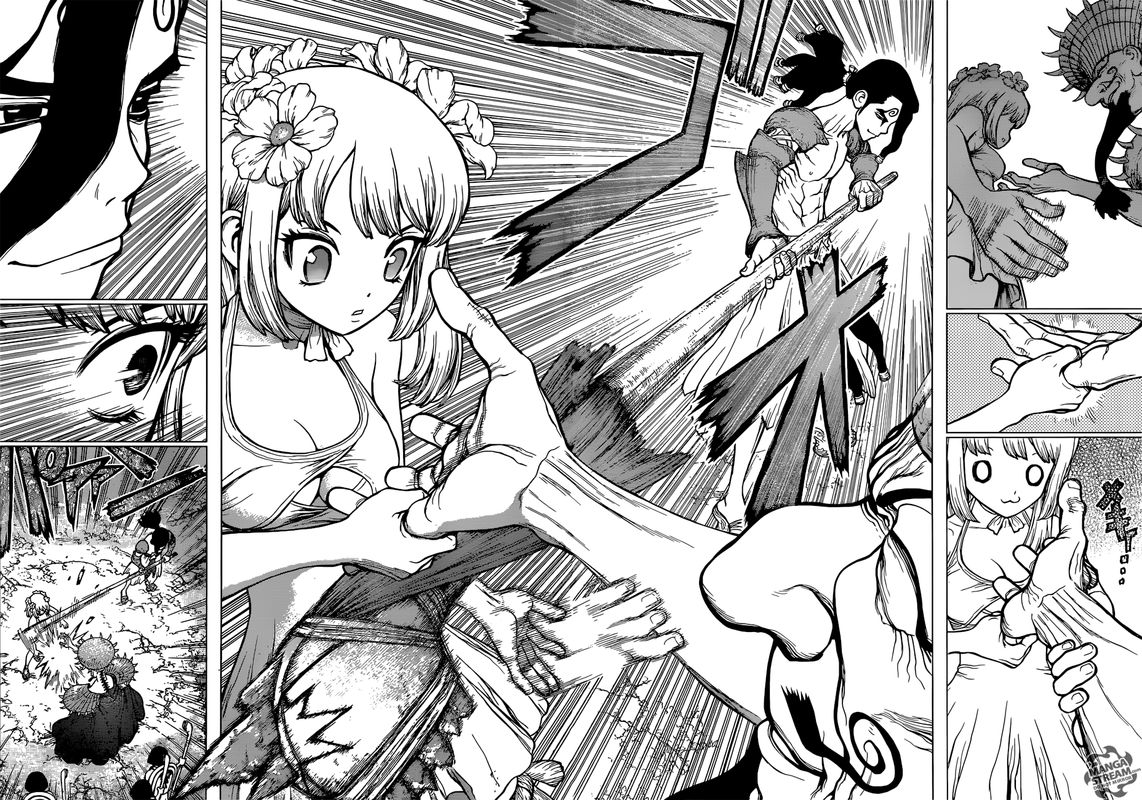 Dr. Stone Manga Chapter 111 page 9 - Science Wars scene