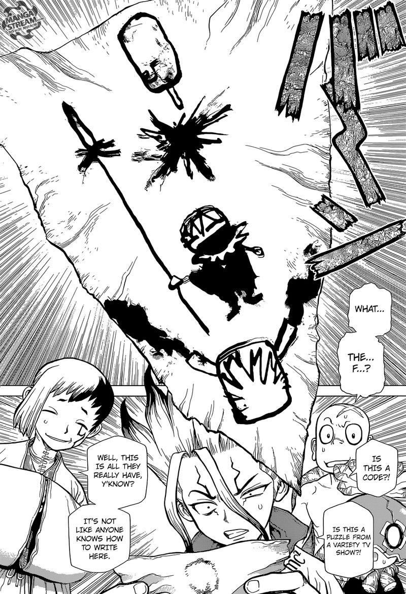 Dr. Stone Manga Chapter 113 page 10 - Cryptography Science scene