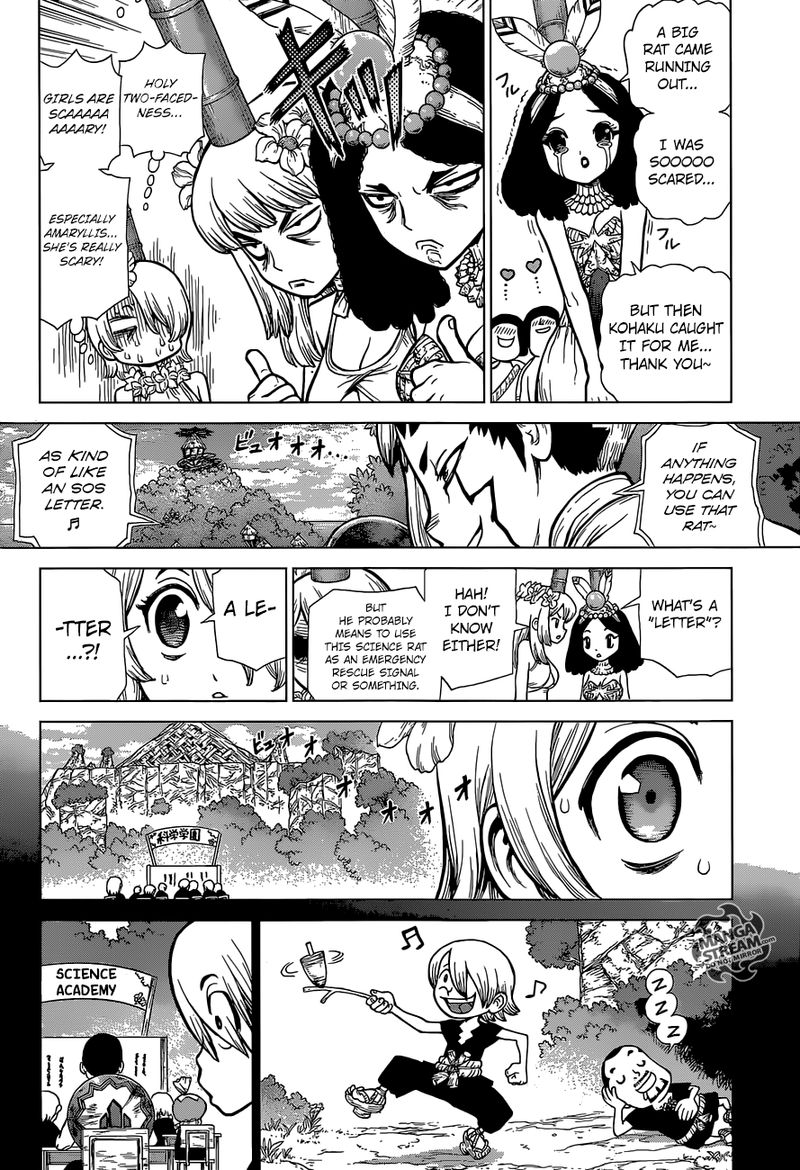 Dr. Stone Manga Chapter 113 page 6 - Cryptography Science scene