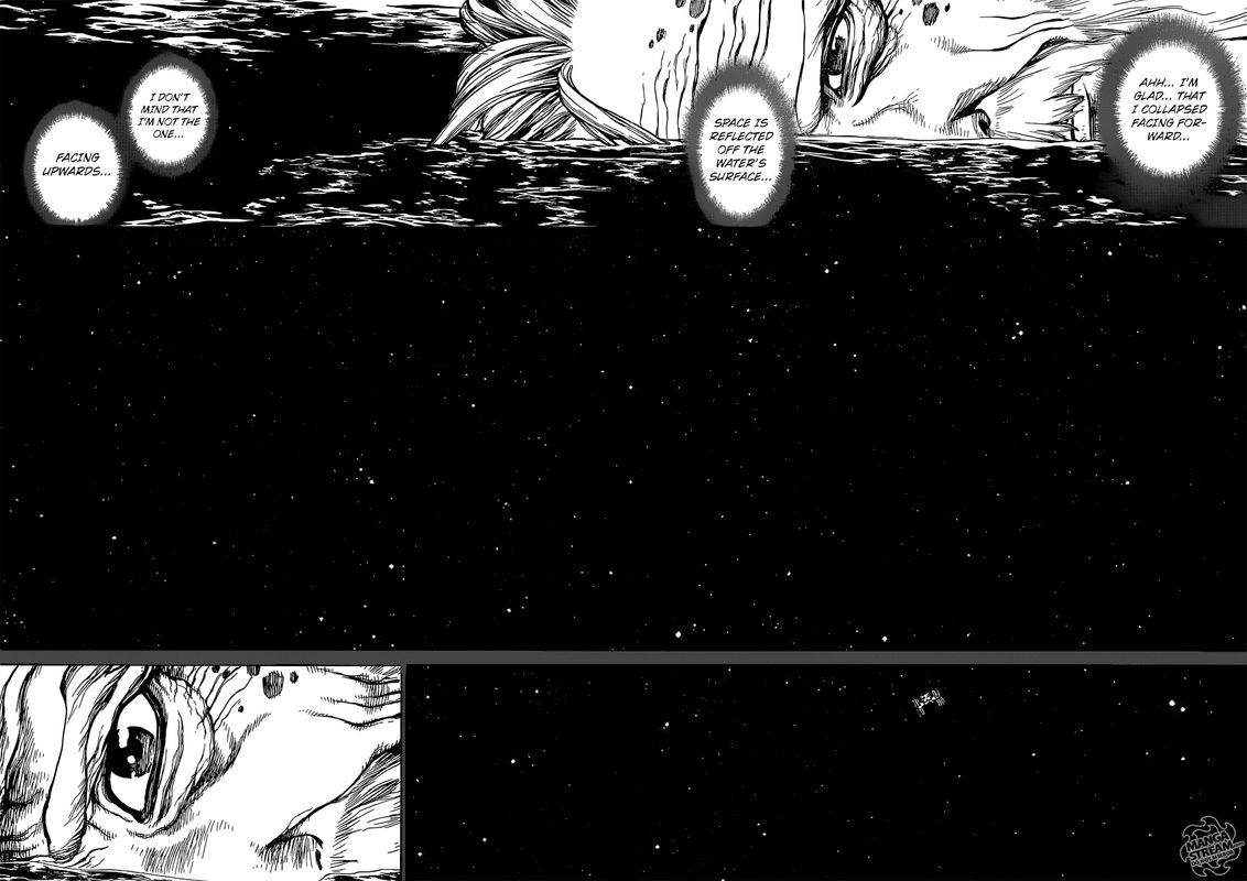 Dr. Stone Manga Chapter 115 page 15 - One Second, One Grain scene