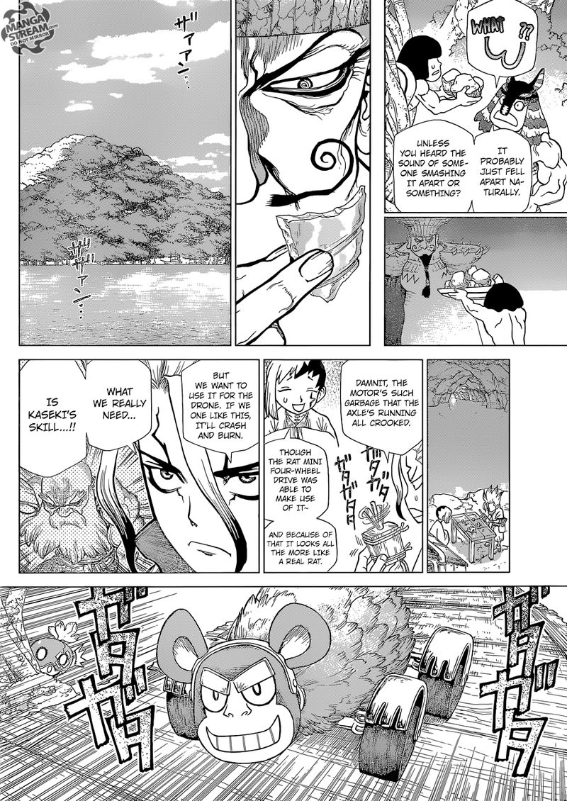 Dr. Stone Manga Chapter 115 page 6 - One Second, One Grain scene