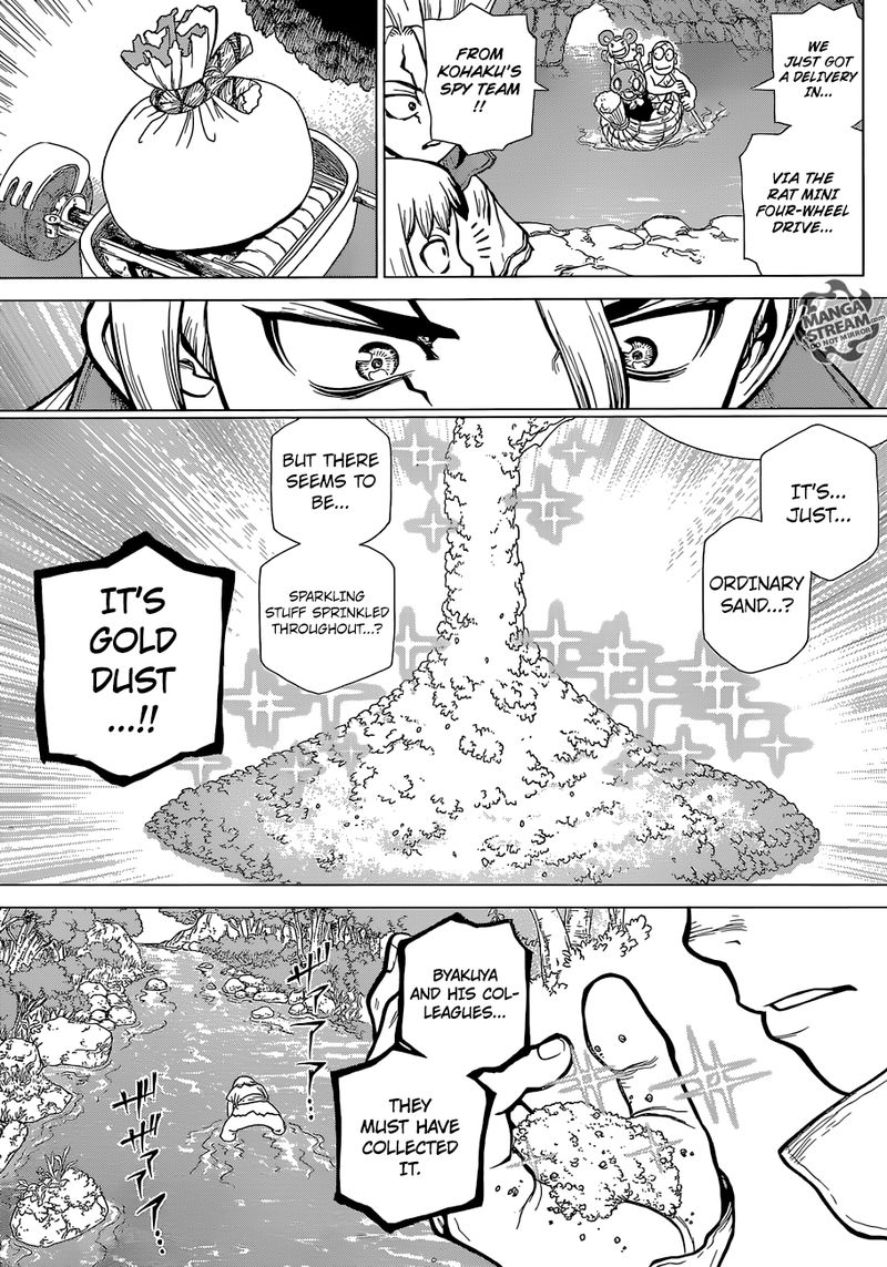 Dr. Stone Manga Chapter 115 page 7 - One Second, One Grain scene