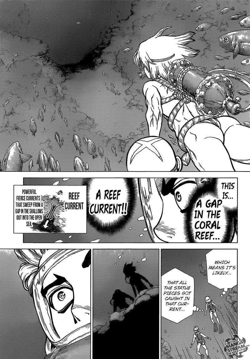 Dr. Stone Manga Chapter 117 page 15 - The Kingdom of Science Strikes Back scene