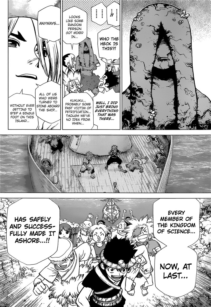 Dr. Stone Manga Chapter 119 page 13 - Science Soldiers scene