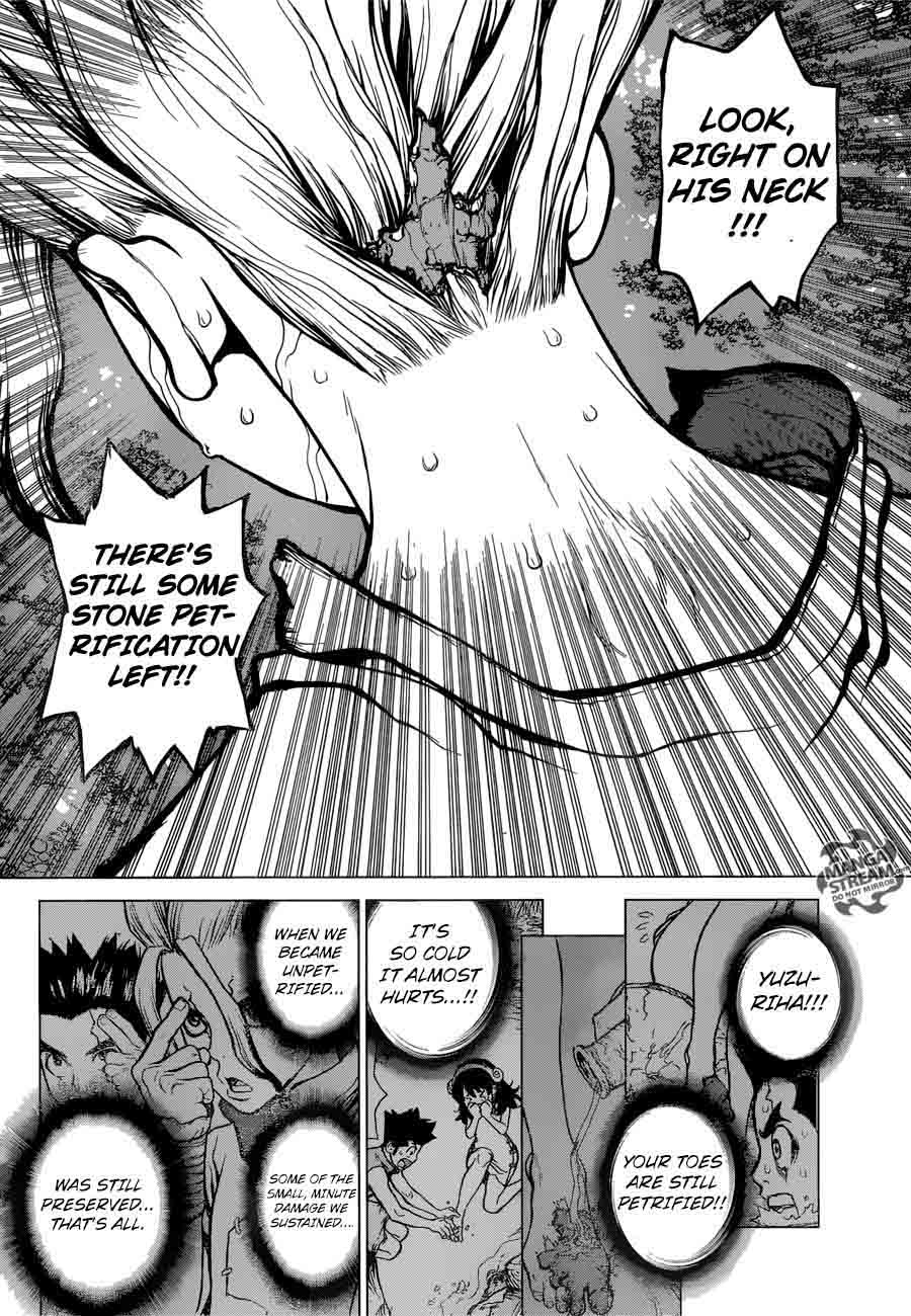 Dr. Stone Manga Chapter 12 page 12 - Epilogue of Prologue(End of Part 0) scene