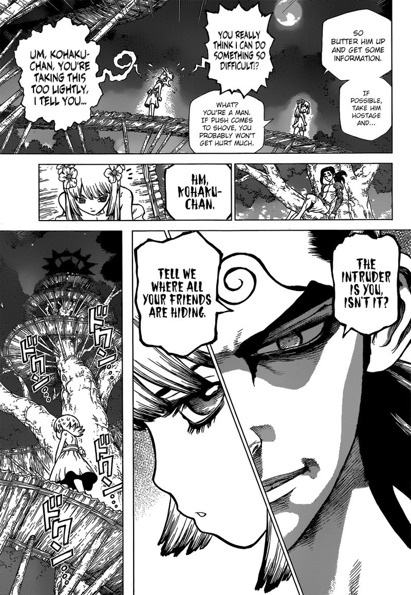 Dr. Stone Manga Chapter 120 page 3 - Top Seacret scene