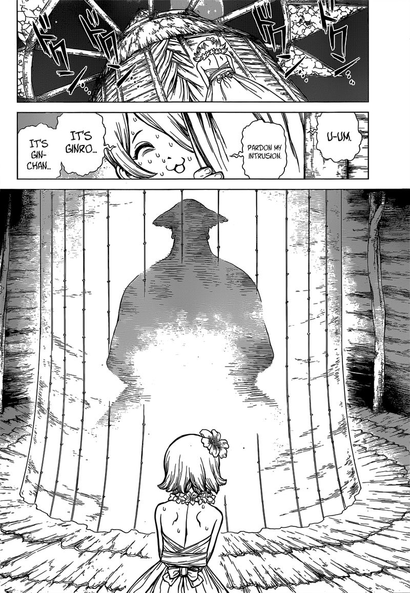 Dr. Stone Manga Chapter 120 page 6 - Top Seacret scene