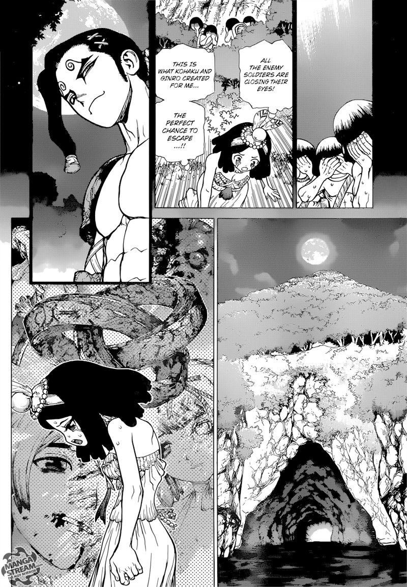 Dr. Stone Manga Chapter 122 page 6 - Brain-Battle Puzzle Pieces scene