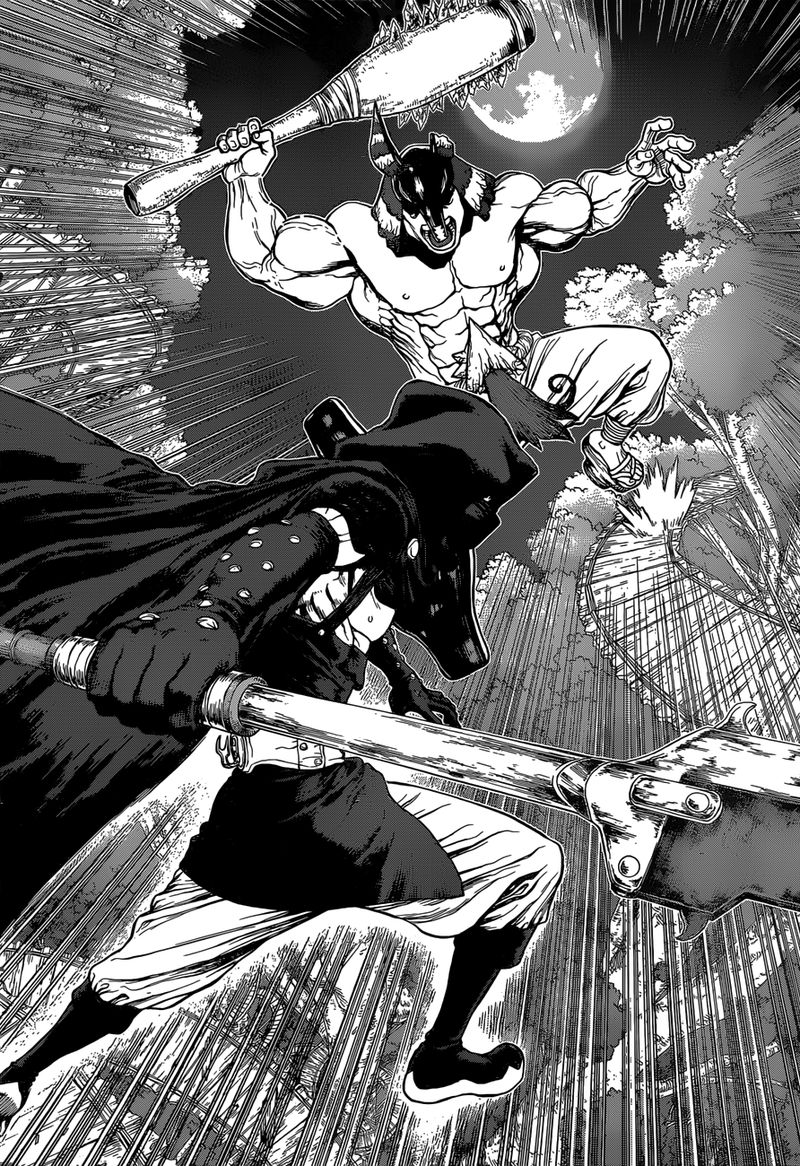 Dr. Stone Manga Chapter 124 page 2 - Inventions of God and Devils scene