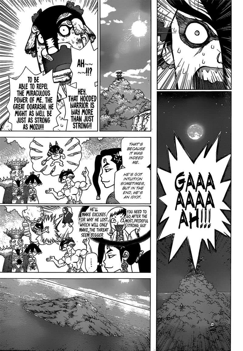 Dr. Stone Manga Chapter 124 page 3 - Inventions of God and Devils scene