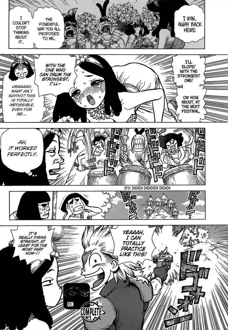 Dr. Stone Manga Chapter 125 page 4 - Decisive Three-Dimensional Battle scene