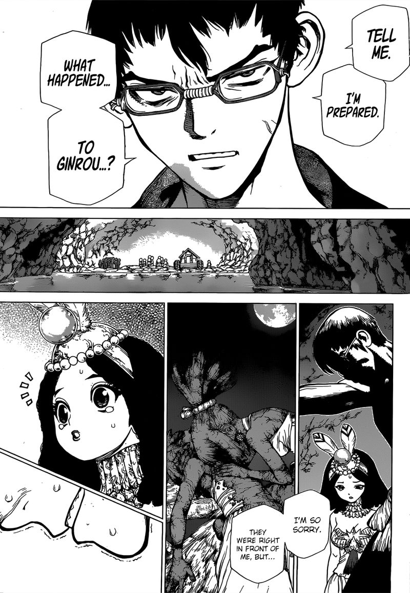 Dr. Stone Manga Chapter 125 page 7 - Decisive Three-Dimensional Battle scene