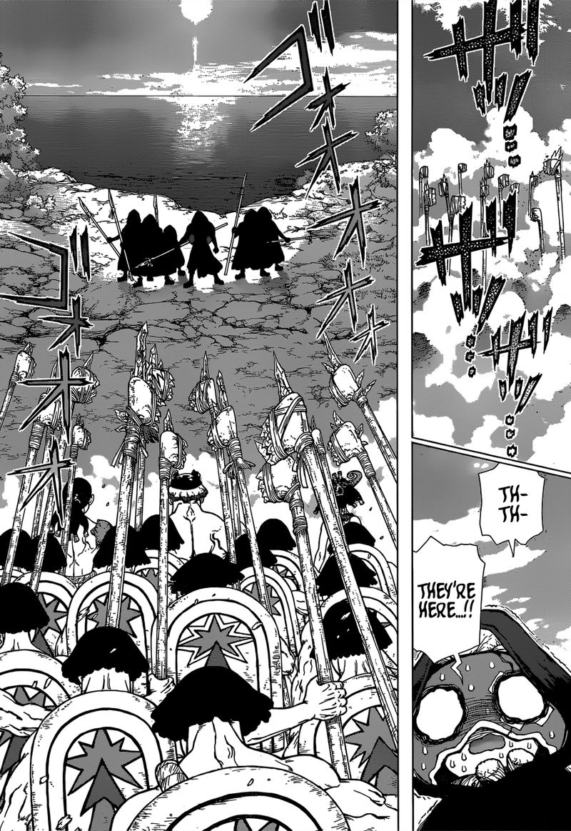 Dr. Stone Manga Chapter 126 page 5 - Three-Dimensional Stratagem scene
