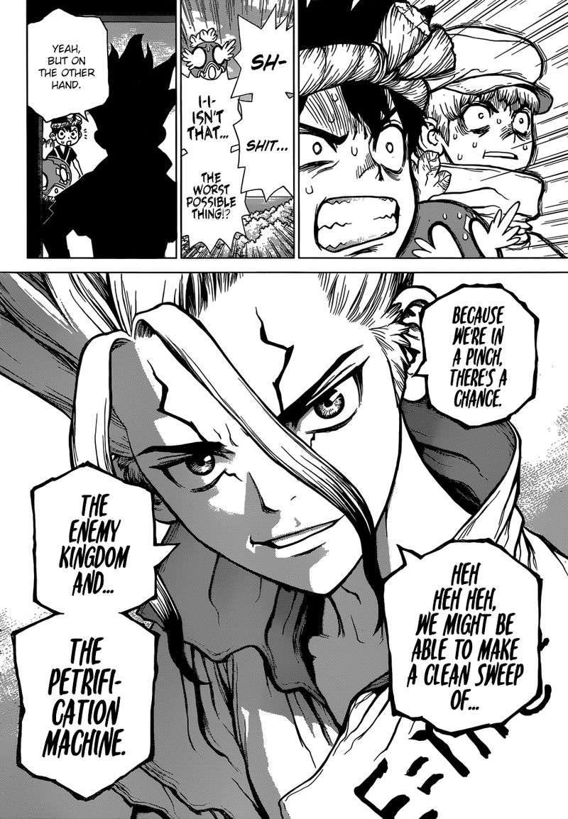 Dr. Stone Manga Chapter 127 page 19 - Medusa & Perseus scene