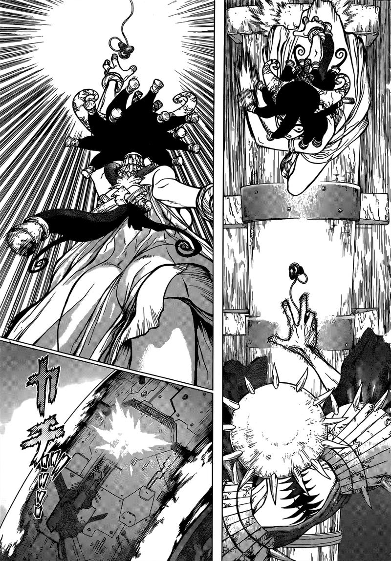 Dr. Stone Manga Chapter 131 page 11 - Nasty Crimes scene