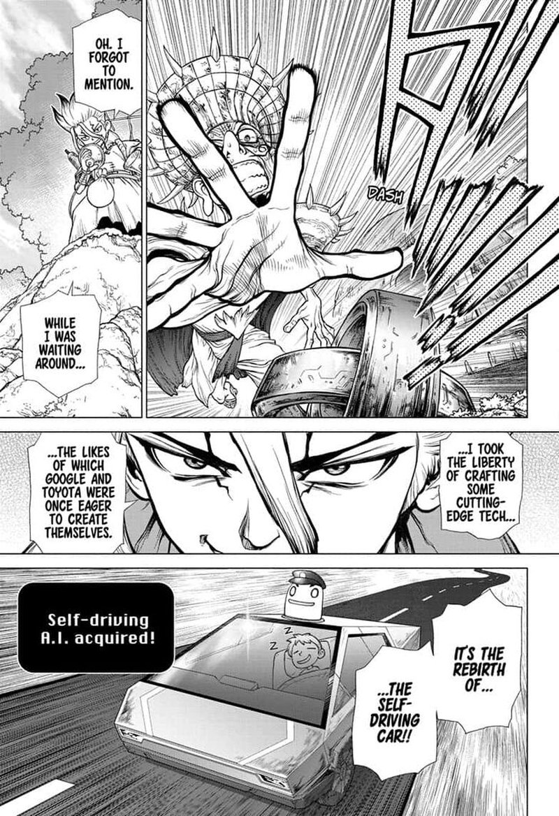 Dr. Stone Manga Chapter 135 page 15 - Counting scene