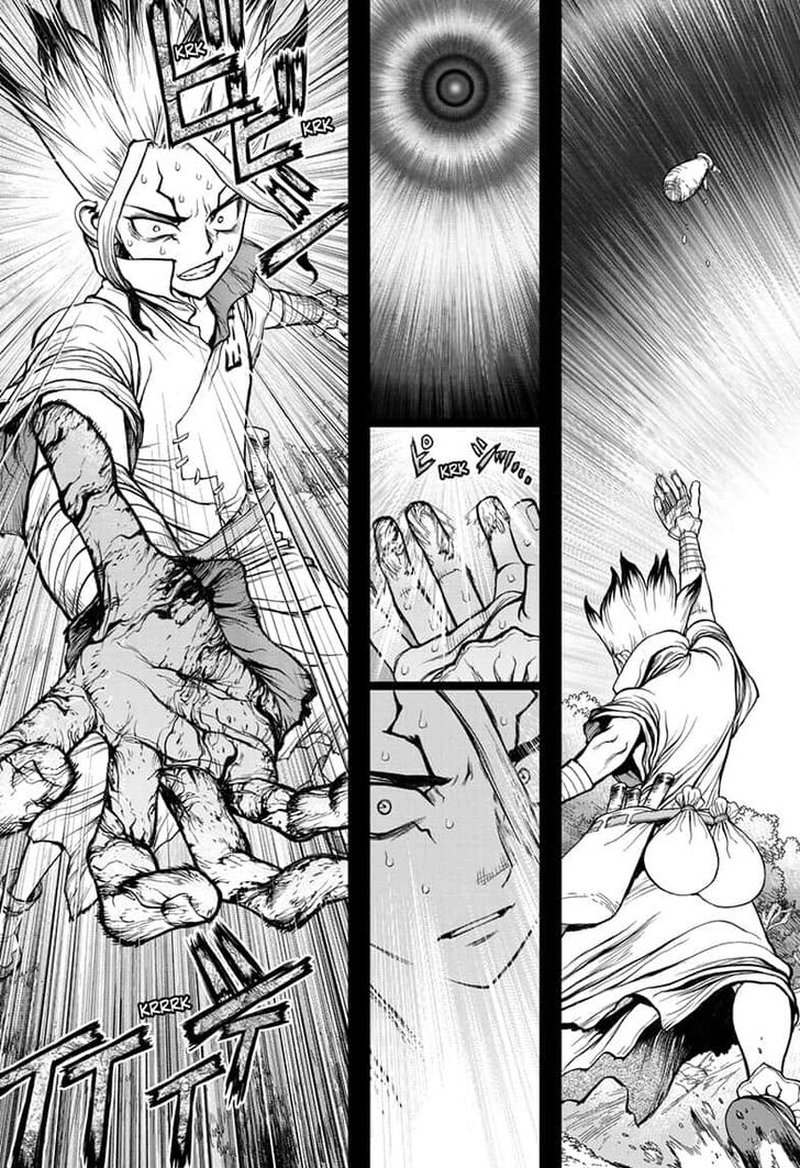 Dr. Stone Manga Chapter 135 page 8 - Counting scene