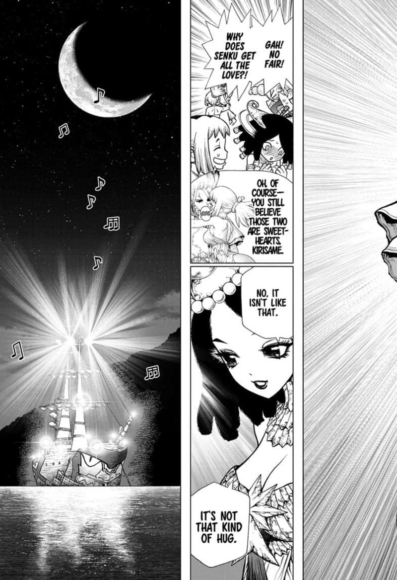 Dr. Stone Manga Chapter 138 page 13 - Epilogue of Part 3 (End of Part 3) scene