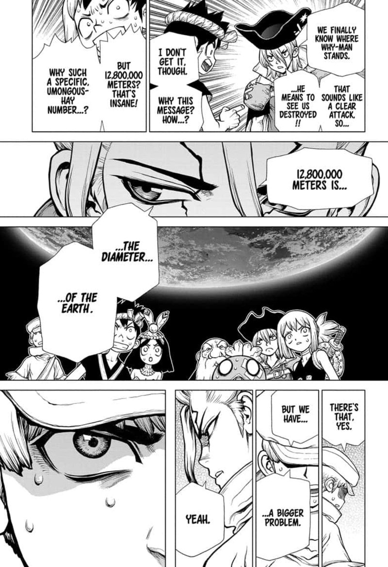Dr. Stone Manga Chapter 138 page 17 - Epilogue of Part 3 (End of Part 3) scene