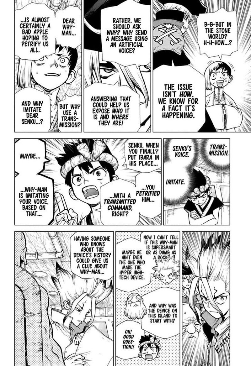 Dr. Stone Manga Chapter 139 page 4 - First Dream scene