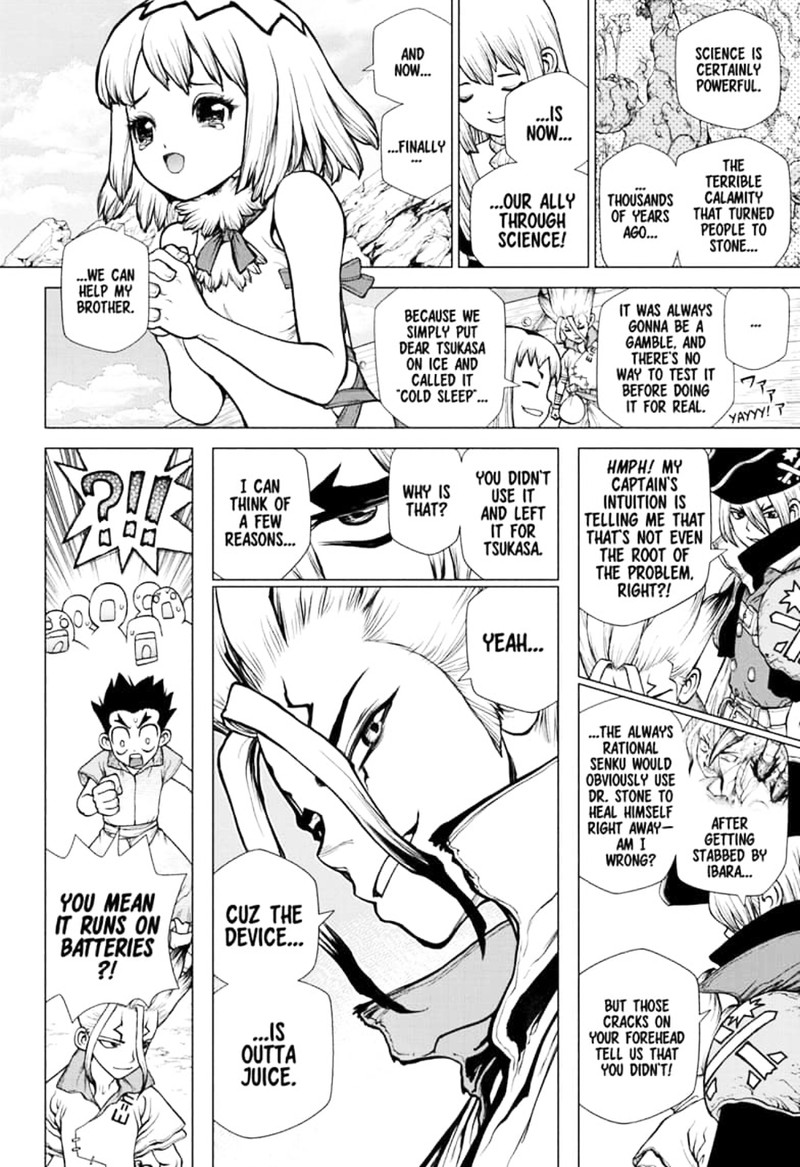 Dr. Stone Manga Chapter 141 page 5 - First Team scene