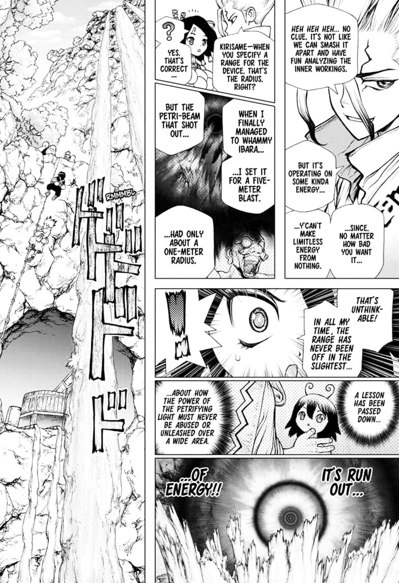 Dr. Stone Manga Chapter 141 page 6 - First Team scene
