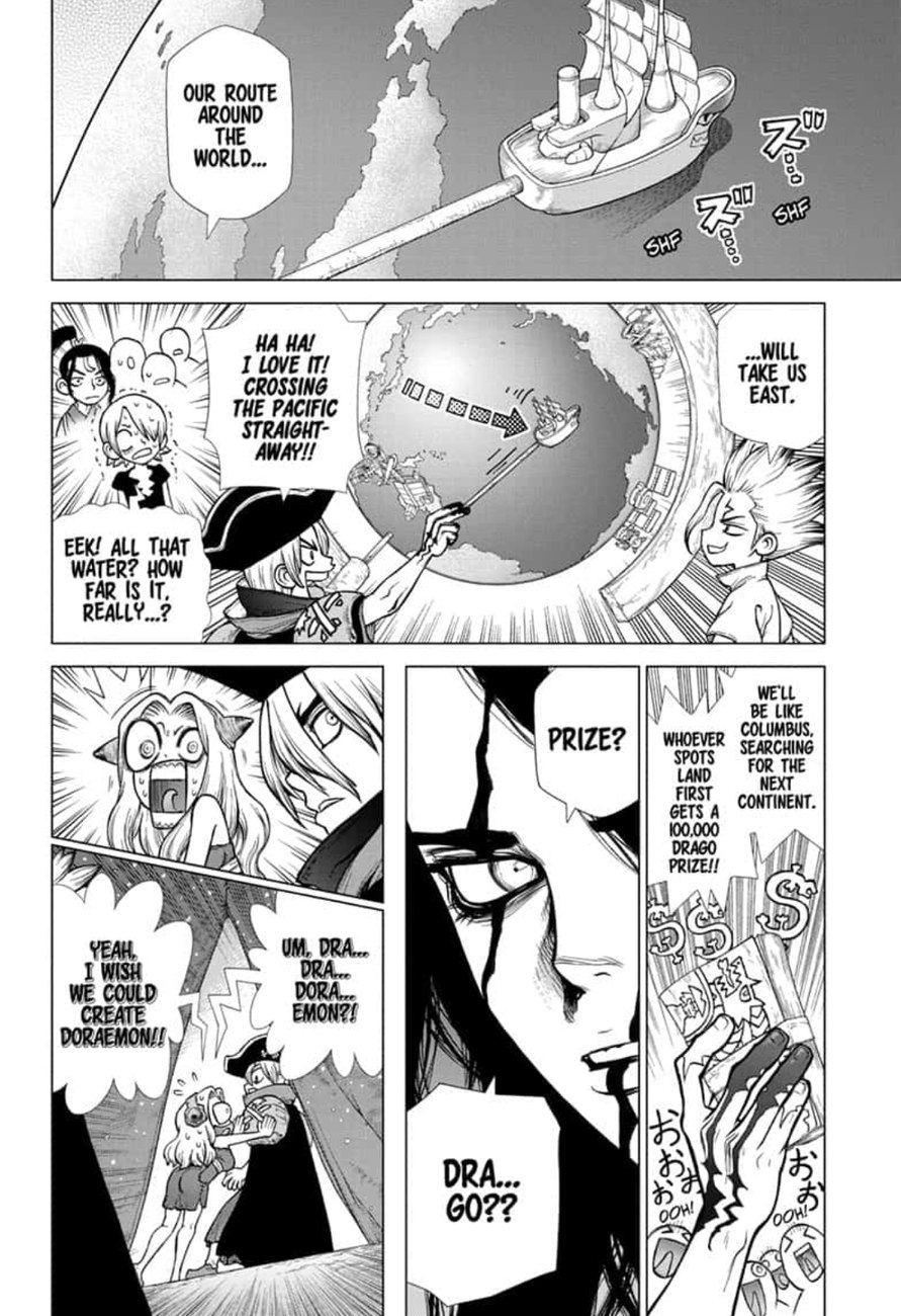 Dr. Stone Manga Chapter 142 page 11 - World Power scene