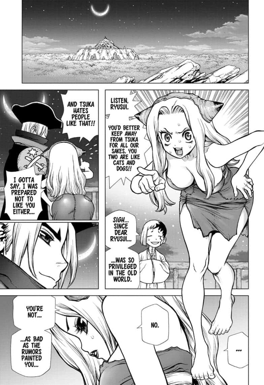 Dr. Stone Manga Chapter 142 page 12 - World Power scene