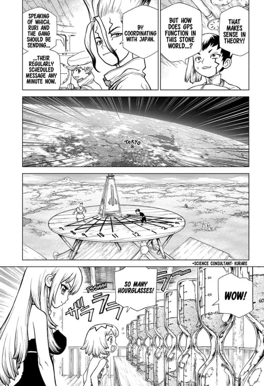 Dr. Stone Manga Chapter 147 page 5 - Science Journey scene