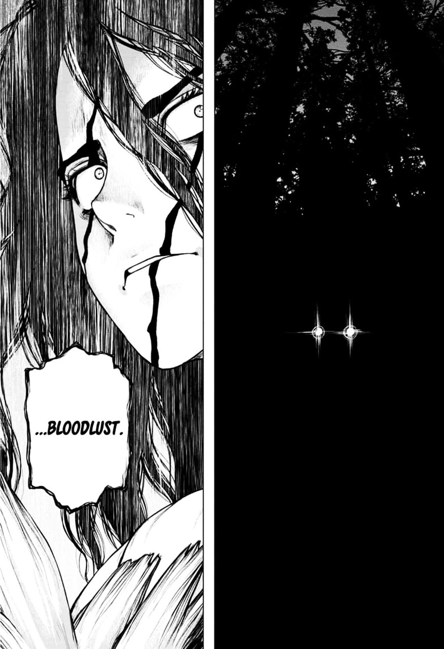 Dr. Stone Manga Chapter 149 page 10 - Light Lure in Darkness scene